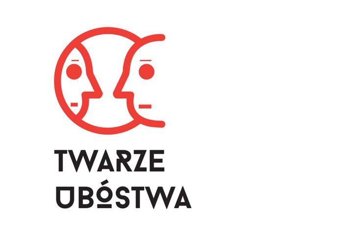 Logotyp konkursu "Twarze ubóstwa"