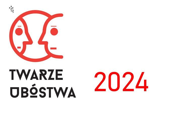 Logotyp konkursu "Twarze Ubóstwa" 2024