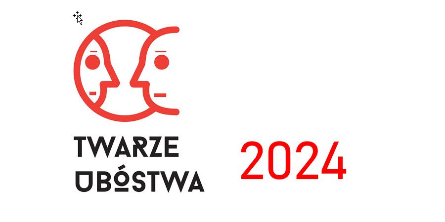 Logotyp konkursu "Twarze Ubóstwa" 2024
