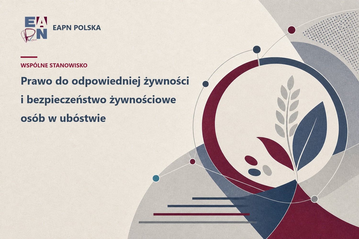 Prawo do odpowiedniej żywności i bezpieczeństwo żywnościowe osób w ubóstwie – wspólne stanowisko Prawo do odpowiedniej żywności i bezpieczeństwo żywnościowe osób w ubóstwie – wspólne stanowisko