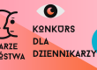 Baner konkursu dla dziennikarzy „Twarze Ubóstwa” 2026